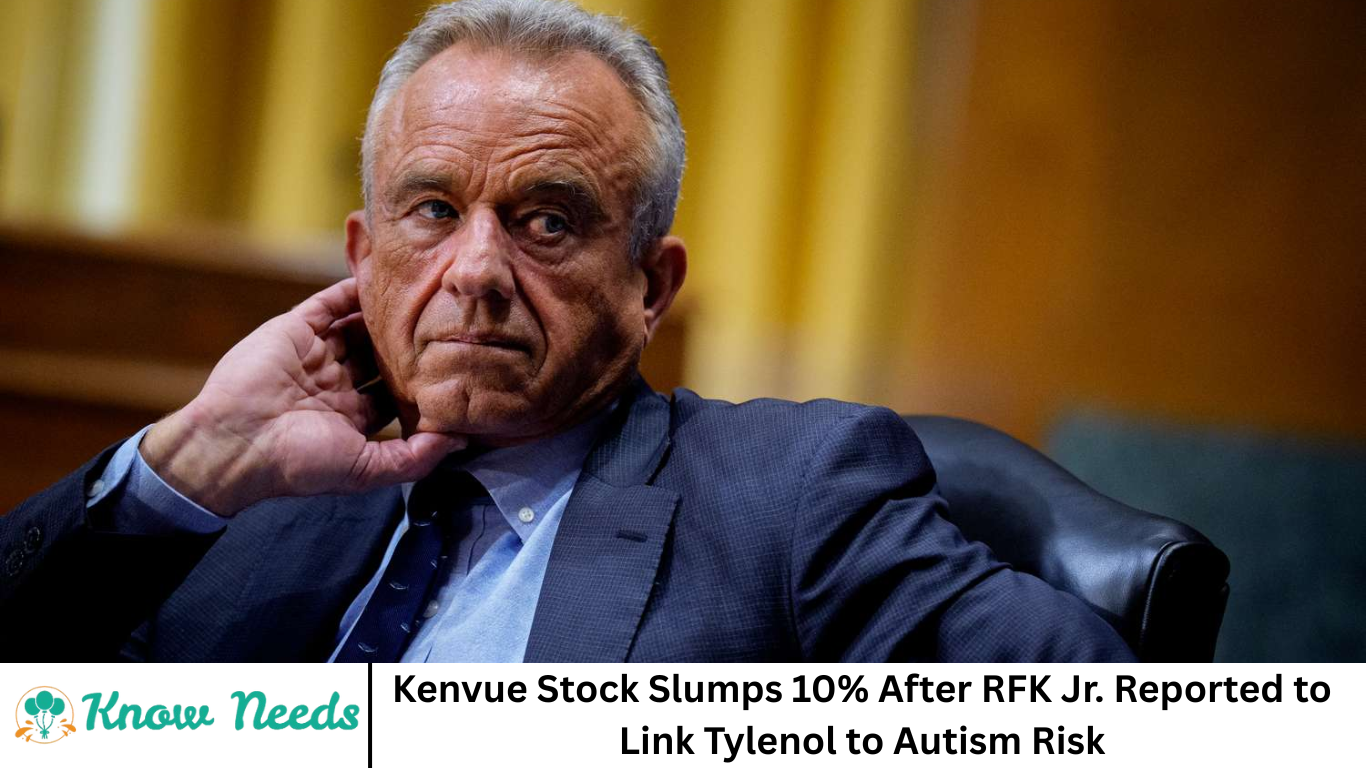 Kenvue Stock Slumps 10% After RFK Jr. Reported to Link Tylenol to Autism Risk