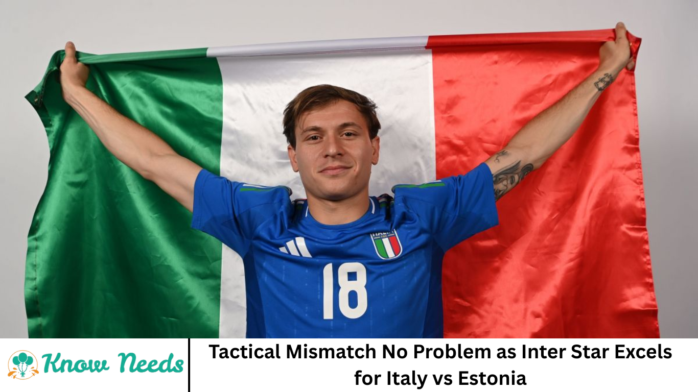 Tactical Mismatch No Problem as Inter Star Excels for Italy vs Estonia