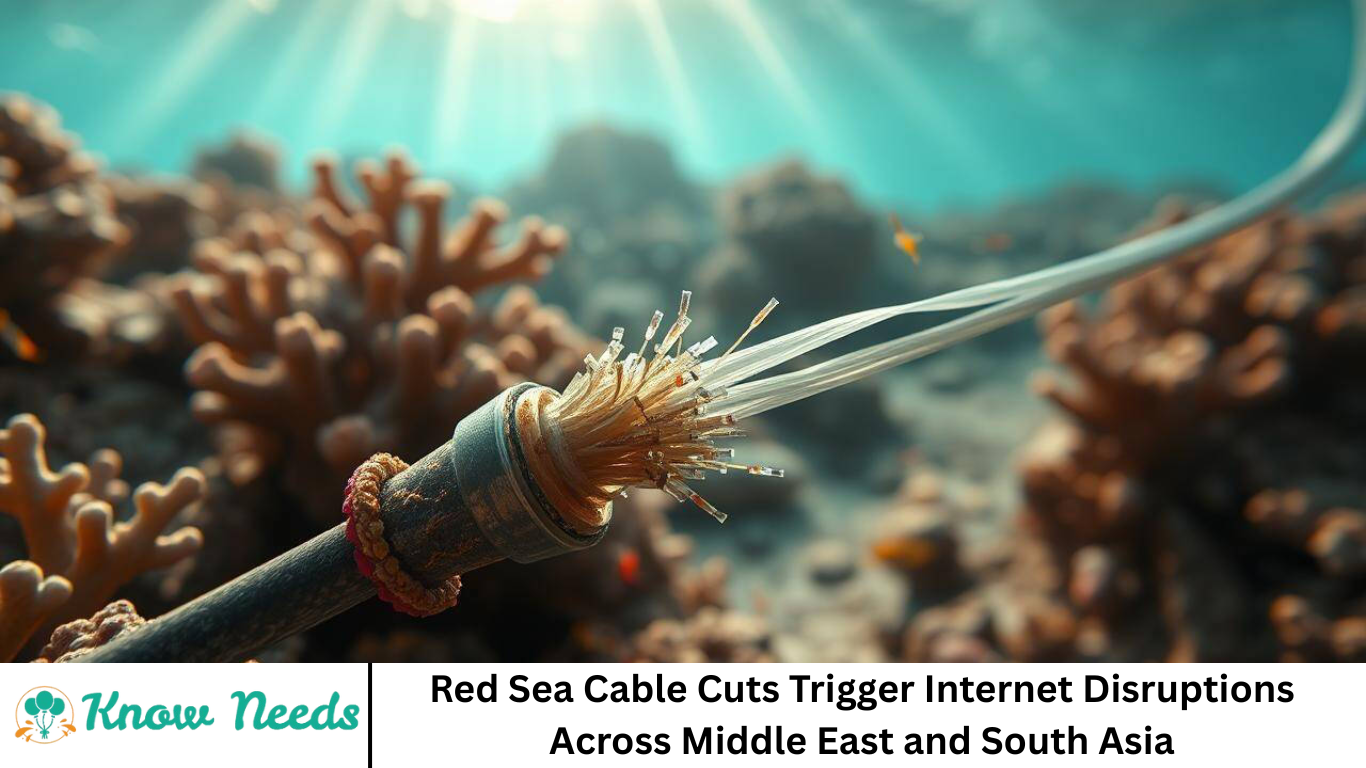 Red Sea Cable Cuts Trigger Internet Disruptions Across Middle East and South Asia